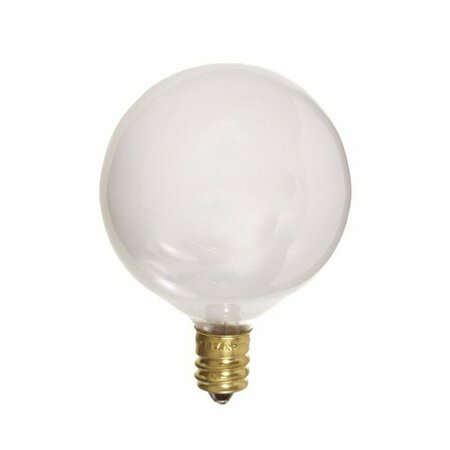 AMERICAN IMAGINATIONS 40W Bulb Socket Light Bulb White Glass AI-37527